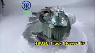 ISUZU CXZ81 10PE1 ट्रक HVAC के लिए ब्लोअर मोटर असेंबली 1-83561164-0 1835611640