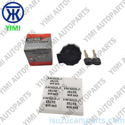 गुणवत्ता ISUZU ईंधन भरने वाला टोपी 8-94160028-0 8941600280 कुंजी के साथ ताला ISO/TS16949 प्रमाणित ईंधन टैंक टोपी के लिए NHR NKR 100P 4JA1 4JB1 कारखाना