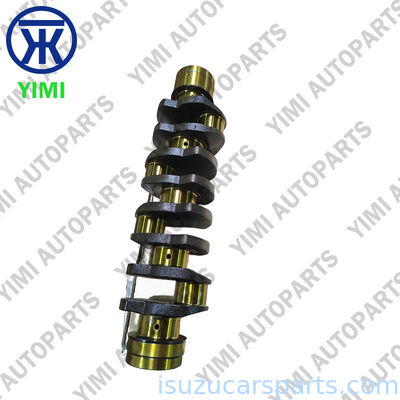 गुणवत्ता 8-97112981-0 ओईएम फिट इंजन क्रैंकशाफ्ट 4HF1 4HG1 इंजन कम्पैटिबिलिटी फोर्ज्ड स्टील क्रैंकशाफ्ट असेंबली ISUZU NPR NKR NQR के लिए कारखाना